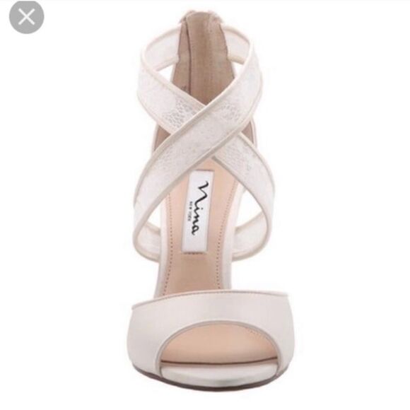 NIB MSRP $109 Nina Elyana Strappy Wedge Sandal Women's Size 9.5 - Picture 6 of 9